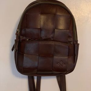 Patricia Nash Brown Backpack Purse
